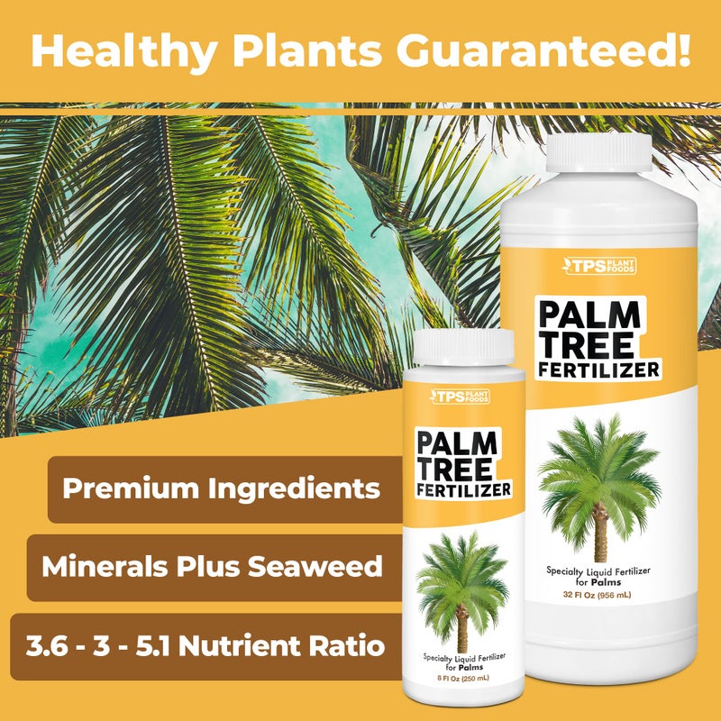 TPS NUTRIENTS سماد شجرة النخيل لجميع أشجار النخيل والسراخس، طعام نباتي سائل، 8 أونصة (250 مل) - Image 5